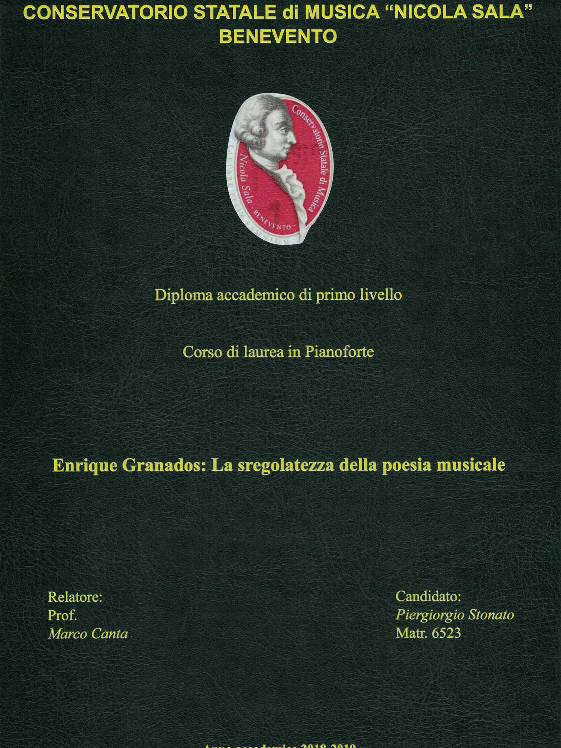 Copertina Pelle soft verde scuro